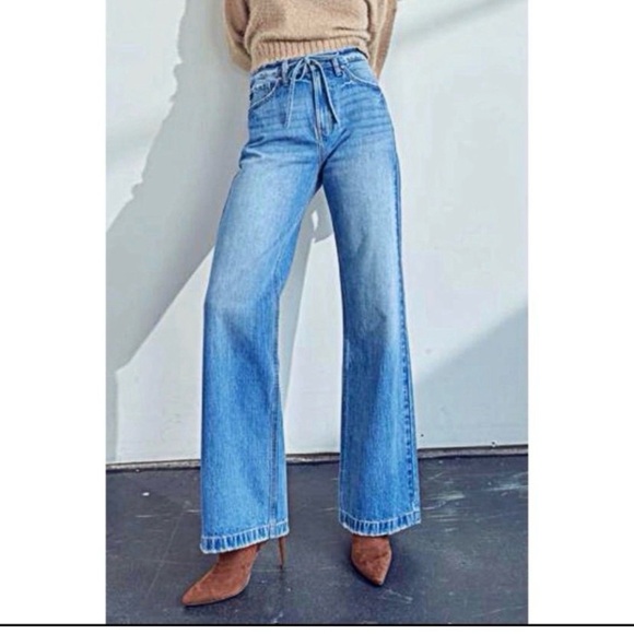 KANCAN 90’s Ultra Hi Rise Wide Leg Jeans - Picture 2 of 9